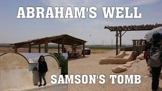 ABRAHAM's WELL and SAMSON's TOMB #Biblicalplaces #Historical #Israel