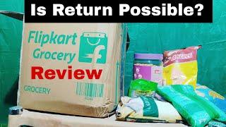 Can we return Flipkart Grocery products, food ordering from flipkart grocery review. Should I order