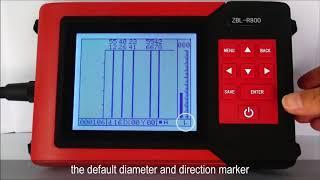 ZBL R800 R630A rebar locator