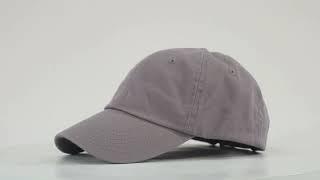 Valucap Bio-Washed Chino Twill Cap VC350 With Custom Embroidery