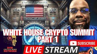 Crypto Summit 2025 at the White House Part 1 #cnbc #whitehouse #crypto #btc #xrp #ada