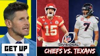 GET UP | "No chance for Texans upset Chiefs!" - Dan Orlovsky believes Mahomes will outplay Stroud