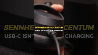 USB-C isn't just for charging on these headphones! #Sennheiser #accentum #wirelessheadphones