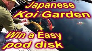 KOI POND VIDEO VISIT*** TO kOI,PONDS,JAPANESE STYLE GARDENS***PLUS THE CHANCE TO WIN A EASY POD DISK