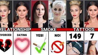 Selena Gomez VS Lana Del Rey VS Katy Perry VS Miley Cyrus