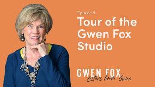 Tour of the Gwen Fox Studio