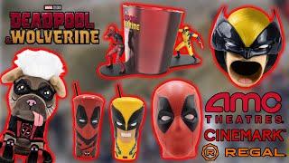 HOW TO GET Deadpool & Wolverine Movie Theater Merchandise Popcorn Bucket & Cups AMC Cinemark & MORE!