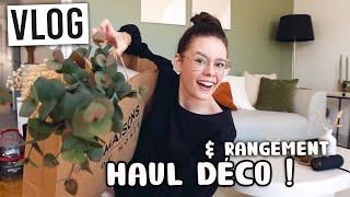 VLOG • shopping déco & rangement du bureau !