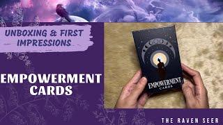 UNBOXING: PURPLE CANYON EMPOWERMENT CARDS