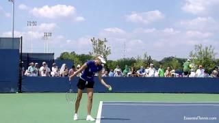 Maria Sharapova Serve Practice in HD