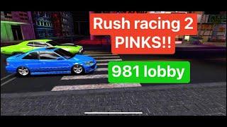 More pinks!! Rush Racing 2 981 lobby