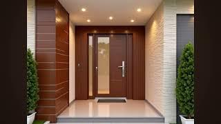 Modern front house door design ideas 2025 ||exterior wall tiles design front gate ideas