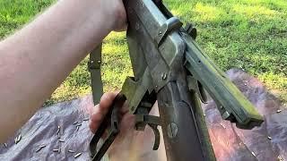 Russian Winchester 1895 POV firing