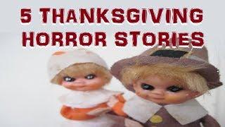 5 TRULY Horrifying Thanksgiving Stories | ft. Killer Orange Cat