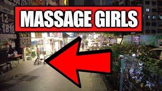 Massage Girls in Kuala Lumpur Malaysia ChangKat Red Light Area