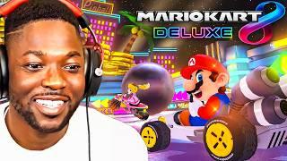 HE GAVE UP ON RACING TO BE A CRASH OUT (Mario Kart 8 Deluxe)