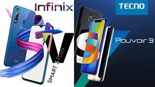 Infinix Smart 3 Plus Vs Tecno Pouvoir 3