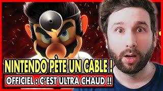 NINTENDO PÈTE UN CABLE  OFFICIEL : C'EST ULTRA CHAUD !!!