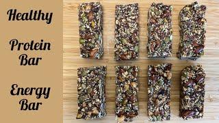 Healthy Energy Bar Recipe | Nutritious Protein Bar Recipe | Nuts Bar #easy #delicious #dietrecipes