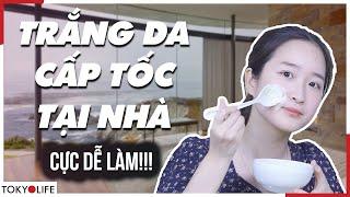 5 Cách Trắng Da Mặt Cấp Tốc Tại Nhà Cực Đơn Giản (P.1)