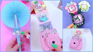 ARTESANATO FOFO DE PAPEL DA SANRIO #sanrio