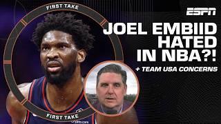 Brian Windhorst’s concerns for Team USA + Joel Embiid HATED in the NBA?!  | First Take