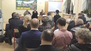 встреча главы управы района Котловка с жителями 20.03.2019