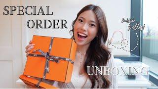 HERMES SPECIAL ORDER  MINI KELLY  UNBOXING | Specs, price, wait time, pre-spend and what’s next!