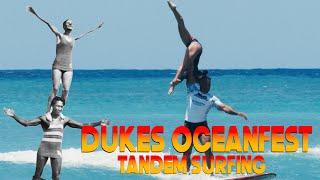 A SMALL GROUP OF SURFERS IN HAWAI'I ARE KEEPING TANDEM SURFING ALIVE!