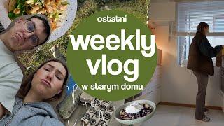 WEEKLY VLOG  // ostatnie dni w naszym mieszkaniu / przeprowadzka / zupa dyniowa  / bieganie //