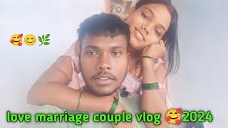 cooking vlog video // love marriage couple 