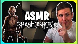 ASMR Phasmophobia To Help You... SLEEP?! (Whispered Controller Sounds)