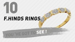 F.Hinds Rings Top 10 Collection // UK New & Popular 2017