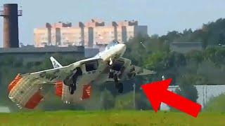 Fighter Jet Deploys Parachute Too Early - Daily dose of aviation