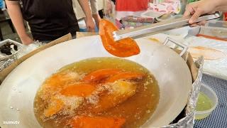 Philippines Street Food in Legazpi Sunday Market | Best Place to Eat Street Food in Makati