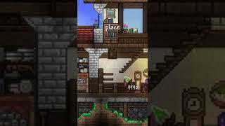 Quick Stairs Building Tips in Terraria #terraria