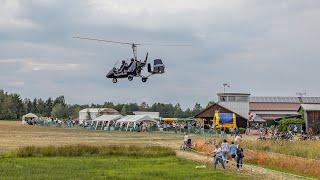 Flugplatzfest Tirschenreuth: Rundflüge mit Flugzeugen, Gyrokoptern und einem Hubschrauber