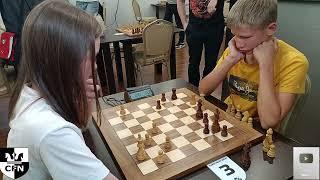 WFM Fatality (2029) vs M. Bogomazov (1964). Chess Fight Night. CFN. Blitz