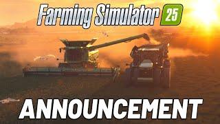 FARMING SIMULATOR 25 ANNOUNCEMENT! - Release Date, New Crops, Animals and Maps!