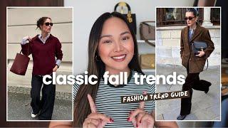 FALL 2024 Fashion Trends that will NEVER go out of style