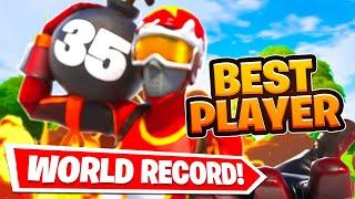 35 Kill WIN in Solo Cash Cup...  (World RECORD!) | Pollo1K