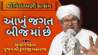 આખું જગત બીજ માં છે || સત્સંગ વક્તા શ્રી કુંવરજીરામ મહારાજ #nirantmanisatsangmaganram