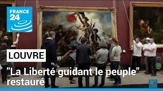 Au Louvre, la "Liberté guidant le peuple" révèle enfin ses vraies couleurs • FRANCE 24