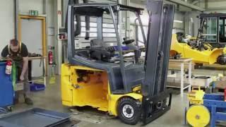 Full Forklift Refurbishment (time lapse) - Jungheinrich JUNGSTARS