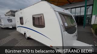 Bürstner 470 ts belacanto VRIJSTAAND BED!!!