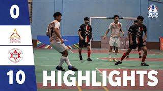 TRINITY 0-10 INSIGHT VISION | HIGHLIGHTS | DAY-6 | MATCH-3 | ANFA INTER COLLEGE FUTSAL CHAMPIONSHIP