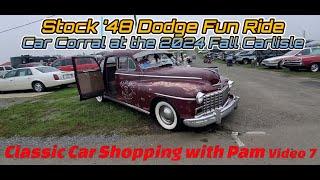 Stock 1948 Dodge Fun Ride Classic Car Shopping 2024 Fall Carlisle 8 #moparornocar #dodgecars