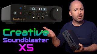 POWERFUL features, better sound! Creative Sound Blaster X5 review