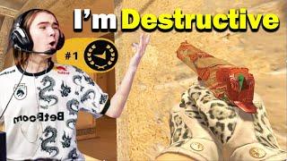 donk CHANGED HIS NAME TO DESTRUCTIVE AND ENTERED 5000 ELO!!