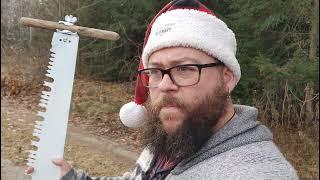 Cutting the Christmas tree (Cunner Outdoors short film)